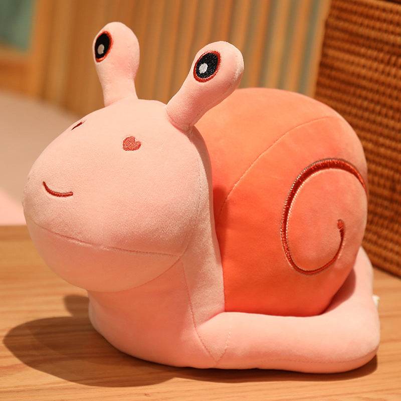 Kawaii Stuffed Snail Plush - Goodlifebean