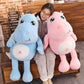 Shop Hyppo: Giant Stuffed Hippo Plush (3 ft) - Stuffed Animals Goodlifebean Giant Plushies
