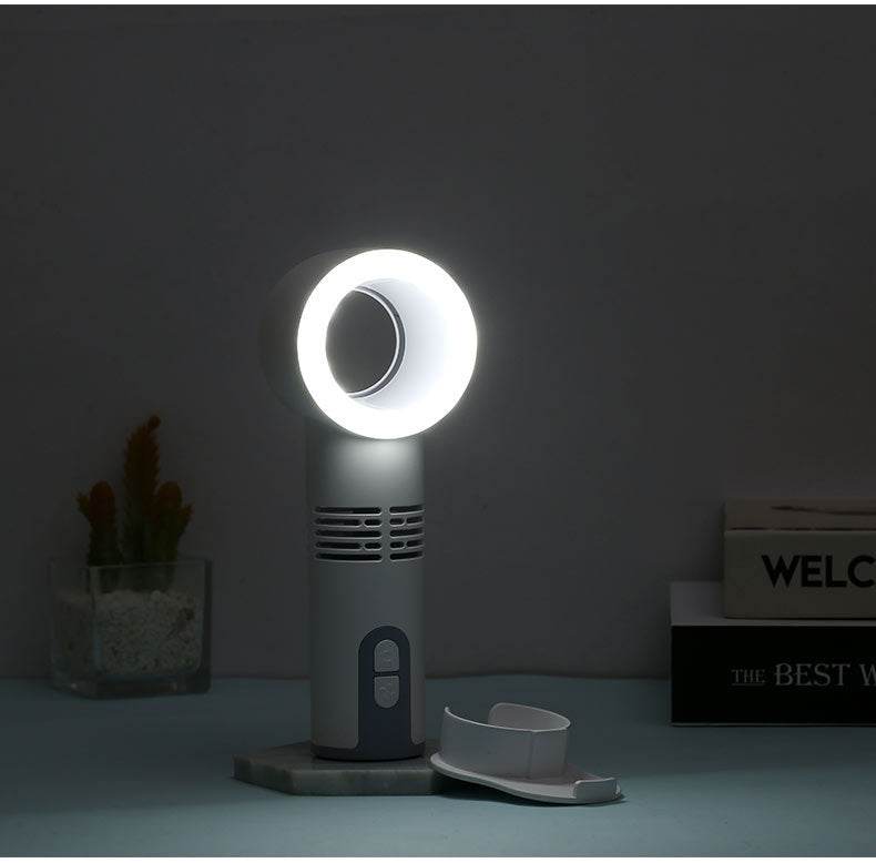 Portable Bladeless USB Fan with LED - Goodlifebean
