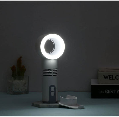 Portable Bladeless USB Fan with LED - Goodlifebean