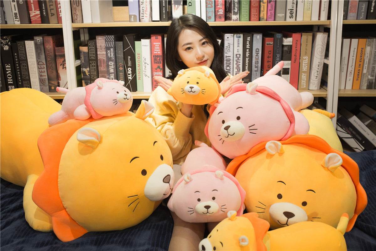 Hugo: The Great Giant Lion Plush - Goodlifebean