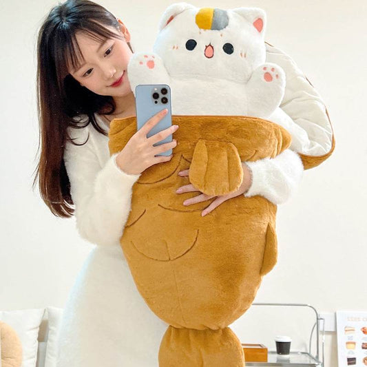 Taiyaki Cat Plushie - Goodlifebean