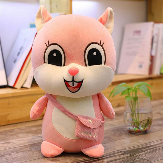 Kawaii Chirpy Squirrel Plush - Goodlifebean Stuffed Animals