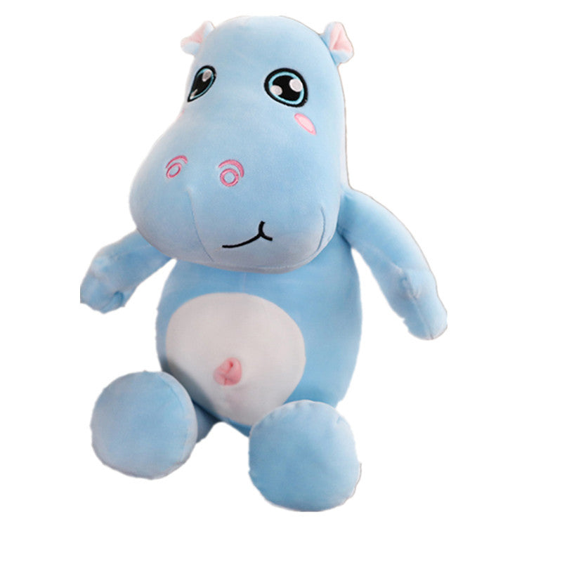 Shop Hyppo: Giant Stuffed Hippo Plush (3 ft) - Stuffed Animals Goodlifebean Giant Plushies