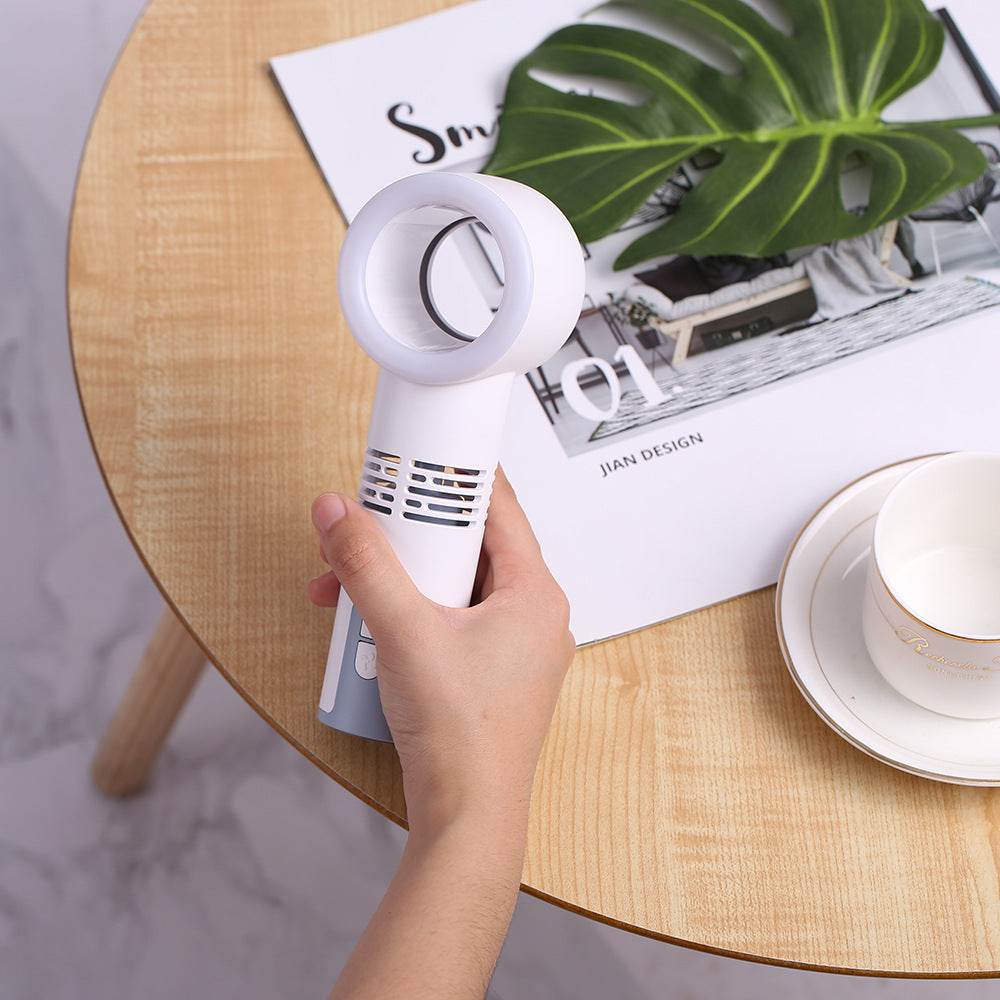 Portable Bladeless USB Fan with LED - Goodlifebean