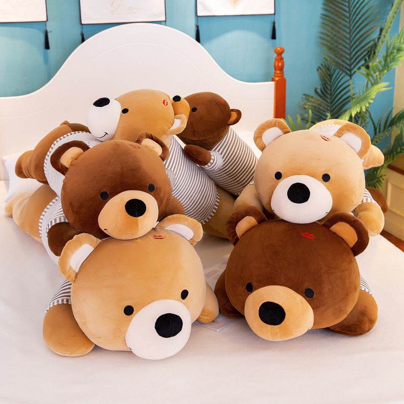 Shop Nellybear: The Giant Sleepy Bear - Stuffed Animals Goodlifebean Giant Plushies