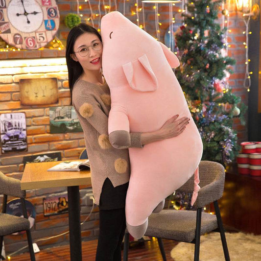 Peanut: Giant Kawaii Piggy Plushie - Goodlifebean Stuffed Animals