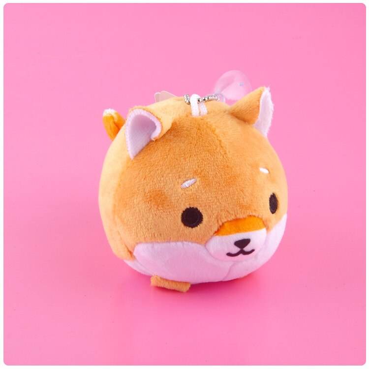 Cartoon Plush Shiba Inu Doll Pendant Keychain - Goodlifebean