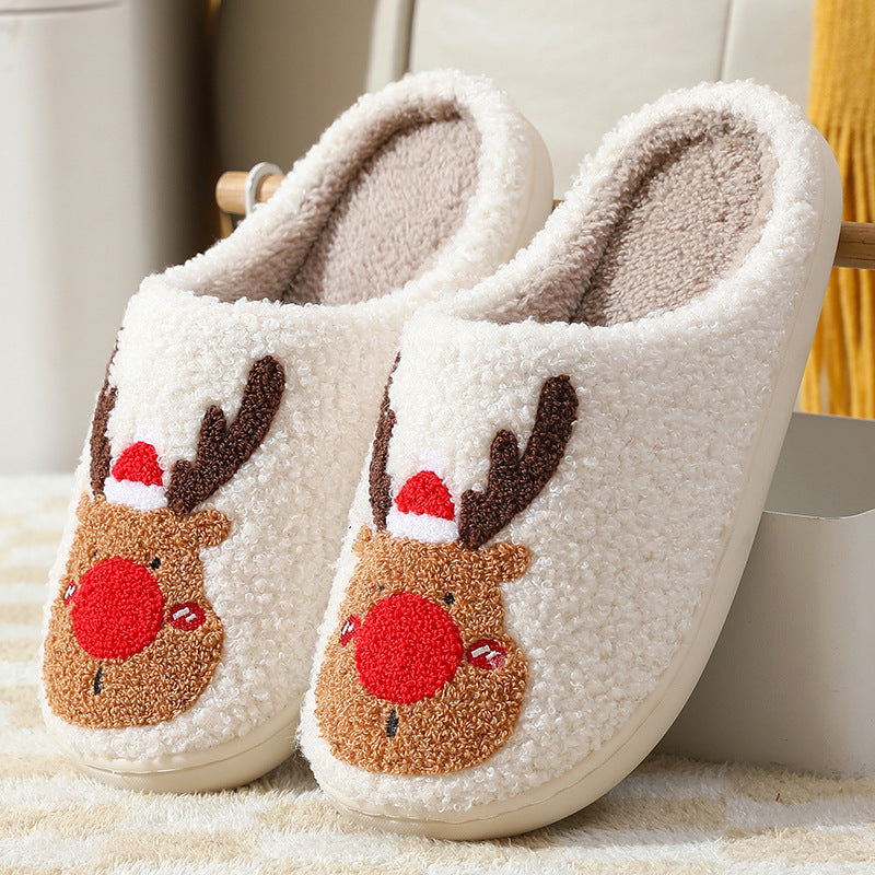 Shop Kawaii Christmasy Holiday Slippers - Slides Goodlifebean Giant Plushies