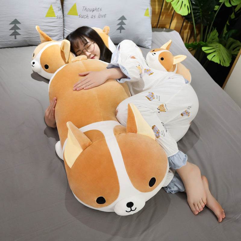 Shop Giant Kawaii Corgi Plush - Stuffed Animals Goodlifebean Plushies | Stuffed Animals