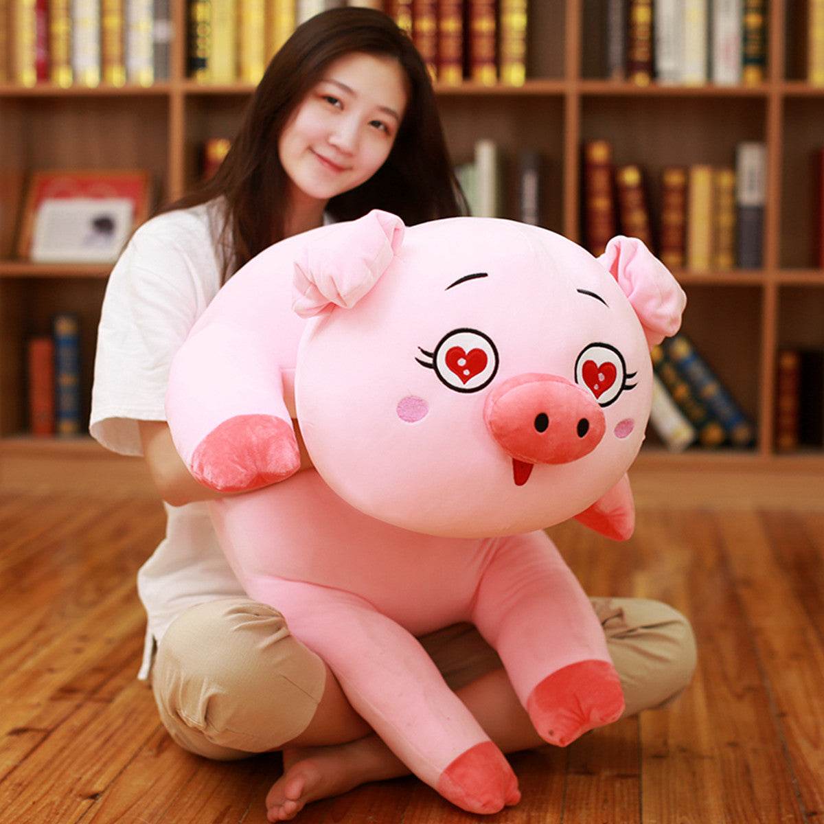 Jeju: Jumbo Squishy Piggy Plushie - Goodlifebean
