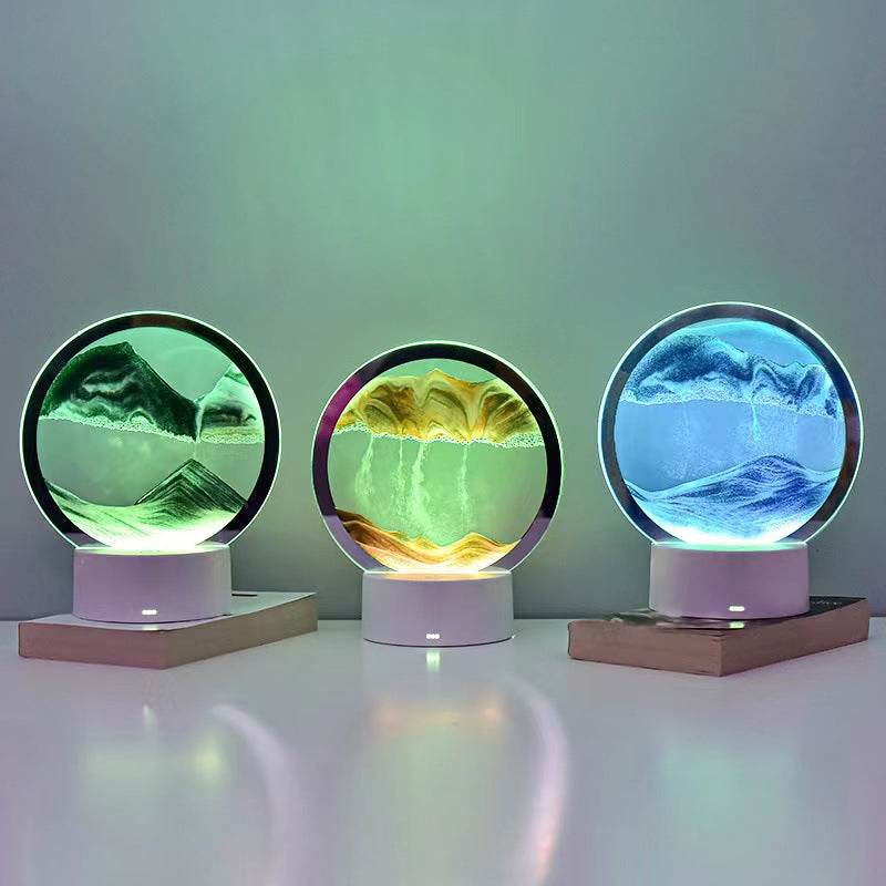 RelaxiLamp - Creative Quicksand Painting Night Light - Goodlifebean
