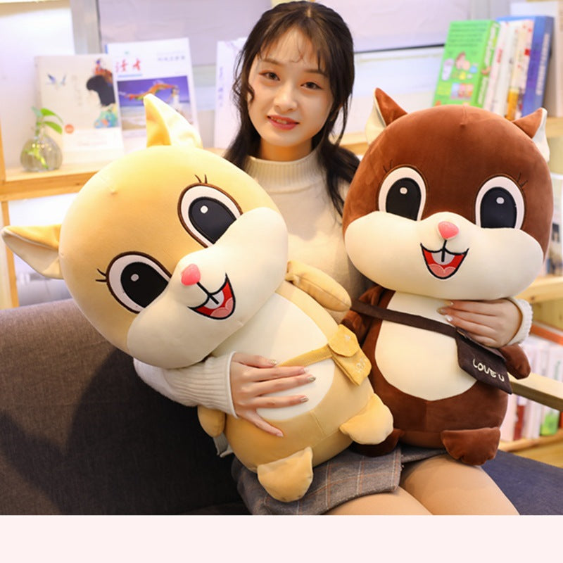 Shop Kawaii Chirpy Squirrel Plush - Stuffed Animals Goodlifebean Giant Plushies