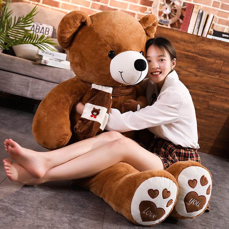 Shop Coco: Large Teddy Bear Plush - Stuffed Animals Goodlifebean Giant Plushies