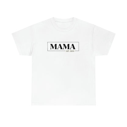 Shop Mama Est. Personalized T-shirt- The Perfect Mother's Day Gift! - T-Shirt Goodlifebean Giant Plushies