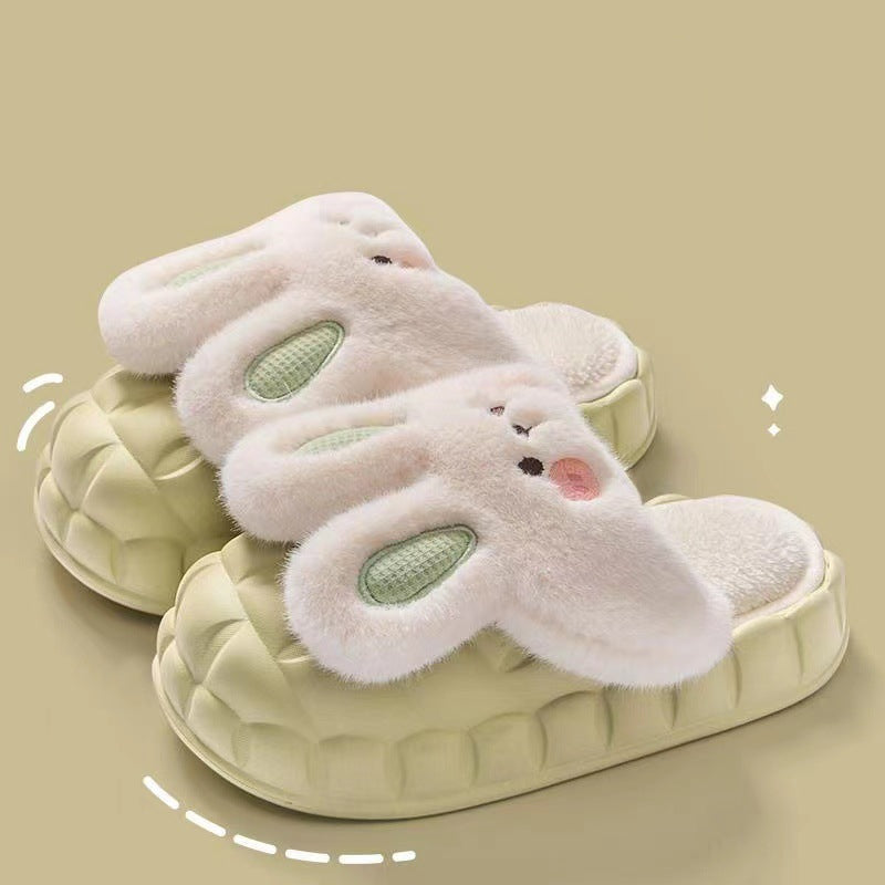Shop Fluffy Plush Bunny Slippers - Shoes Goodlifebean Giant Plushies