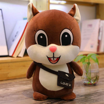 Kawaii Chirpy Squirrel Plush - Goodlifebean