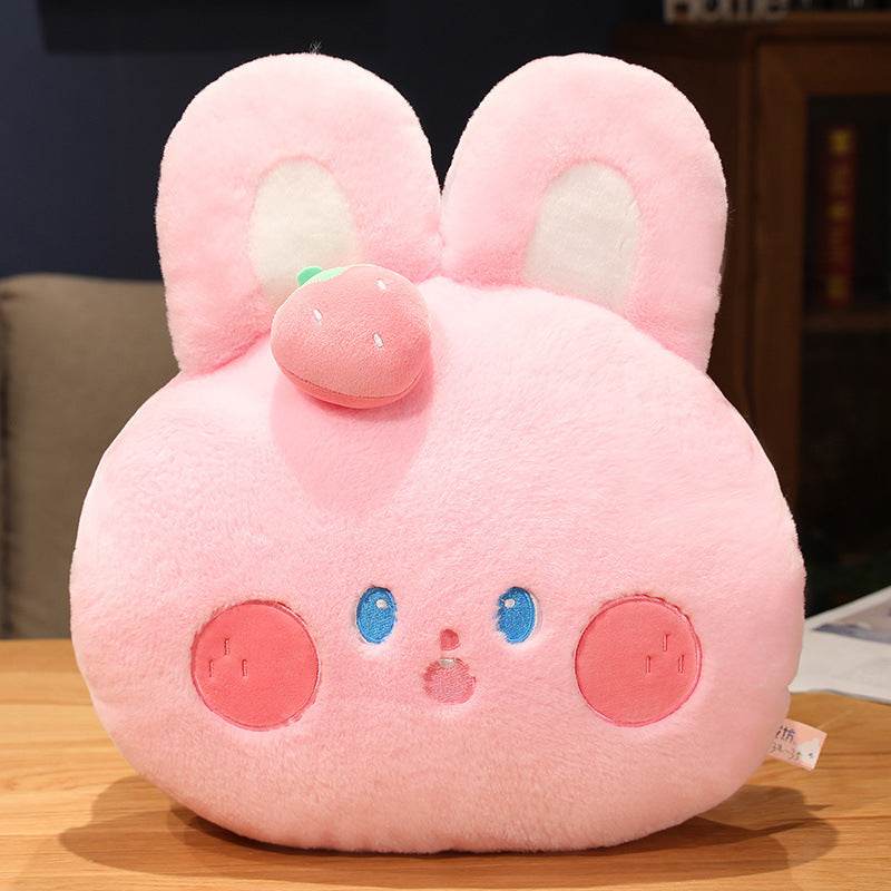 Shop Floppy: Giant Kawaii Strawberry Bunny Plushie - Stuffed Animals Goodlifebean Plushies | Stuffed Animals