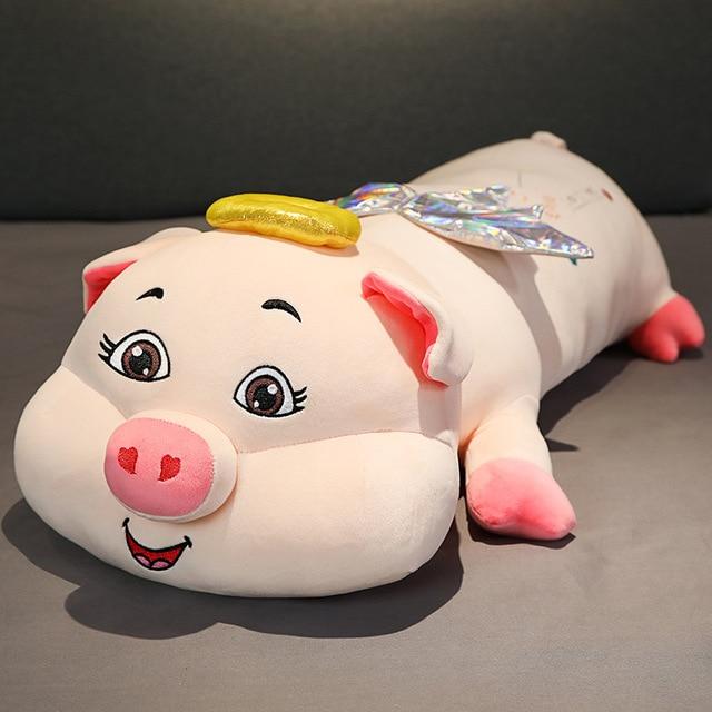 Shop Jumbo Cute Piggy Plush - Stuffed Animals Goodlifebean Giant Plushies