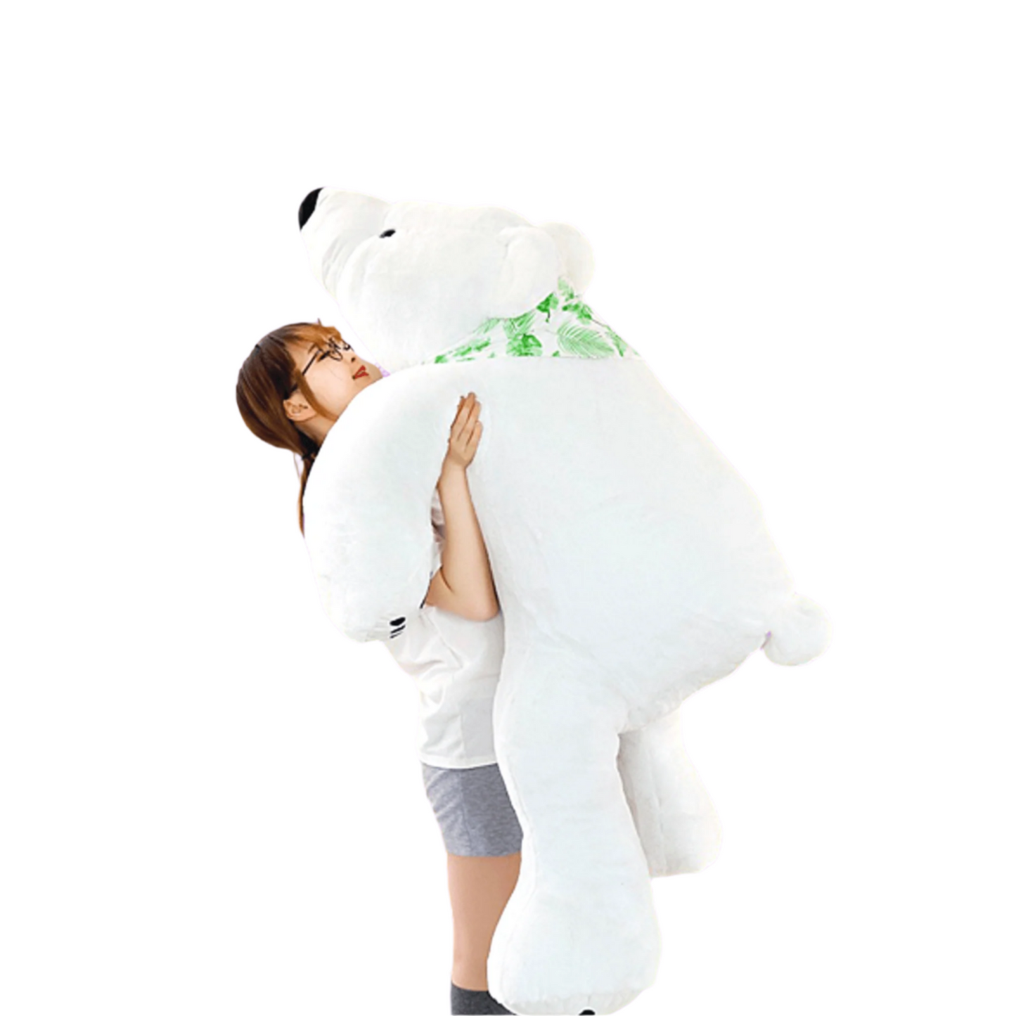 Shop Snowball: Giant Stuffed Polar Bear Plush - Stuffed Animals Goodlifebean Giant Plushies