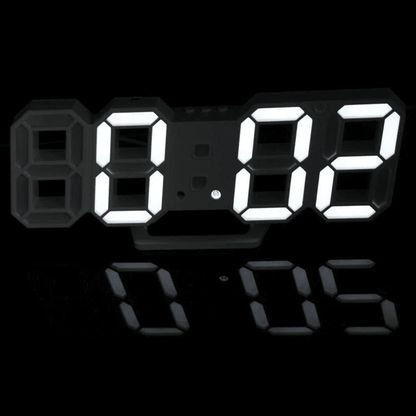 Shop 3D LED Digital Wall Clock - Goodlifebean Plushies | Stuffed Animals