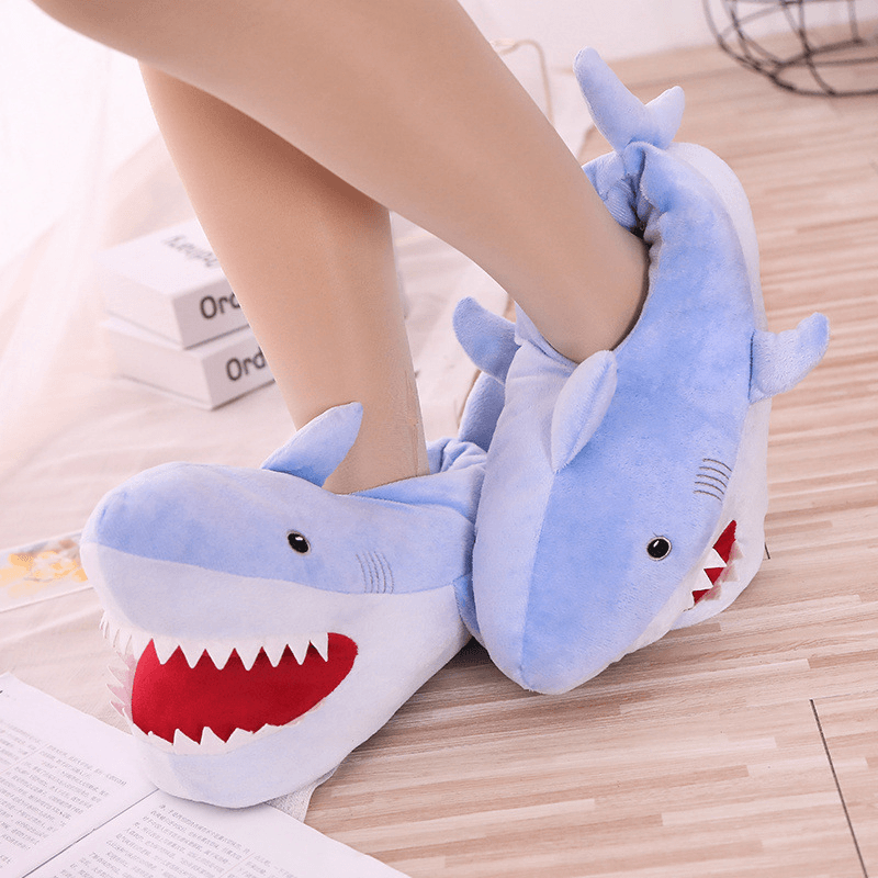 Baby Shark Plush Slippers - Goodlifebean