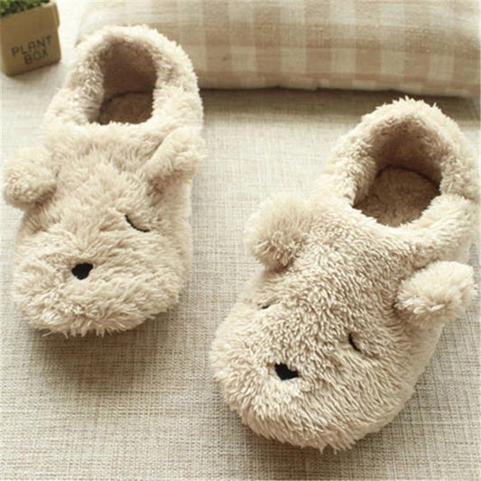 Shop Fuzzy Puppy Plush Slippers - Shoes Goodlifebean Plushies | Stuffed Animals