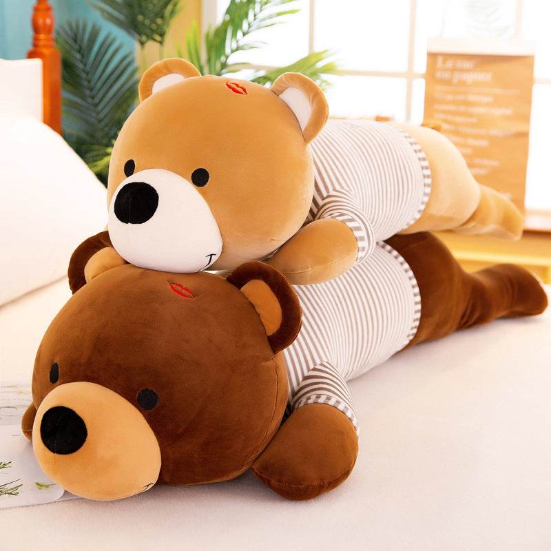 Shop Nellybear: The Giant Sleepy Bear - Stuffed Animals Goodlifebean Giant Plushies