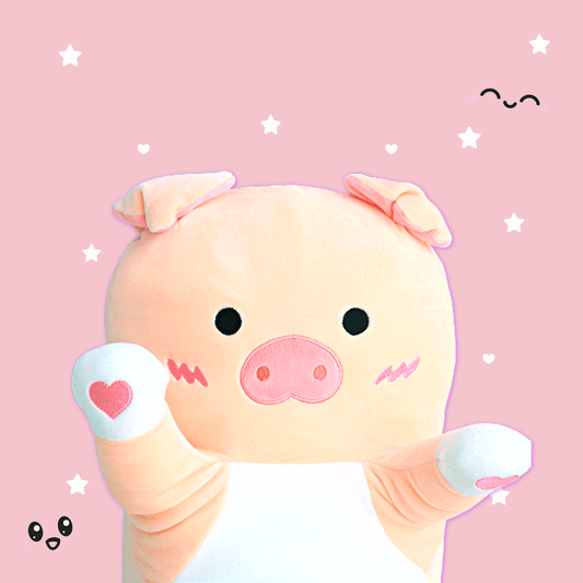 Giant Comfy Piggy Plush - Goodlifebean