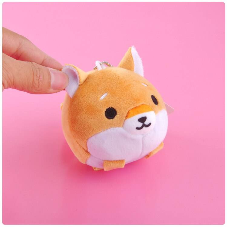 Cartoon Plush Shiba Inu Doll Pendant Keychain - Goodlifebean