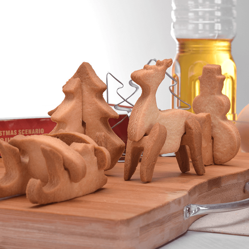 3D Christmas Cookie Mold Set - Goodlifebean