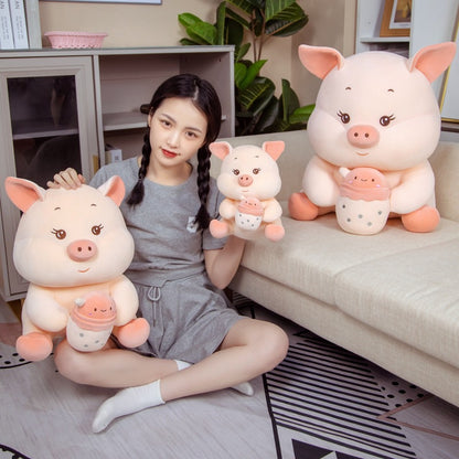 Shop Plumy: The Humble Piggy Plush - Stuffed Animals Goodlifebean Giant Plushies