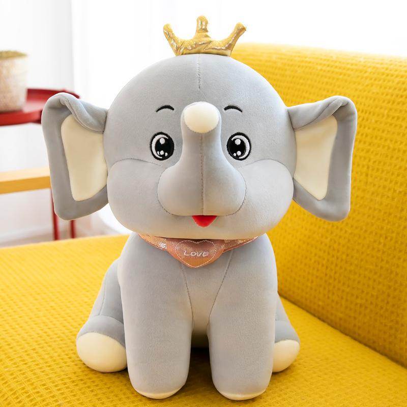 Jumbo Stuffed Elephant Plush - Goodlifebean