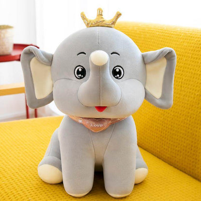 Jumbo Stuffed Elephant Plush - Goodlifebean