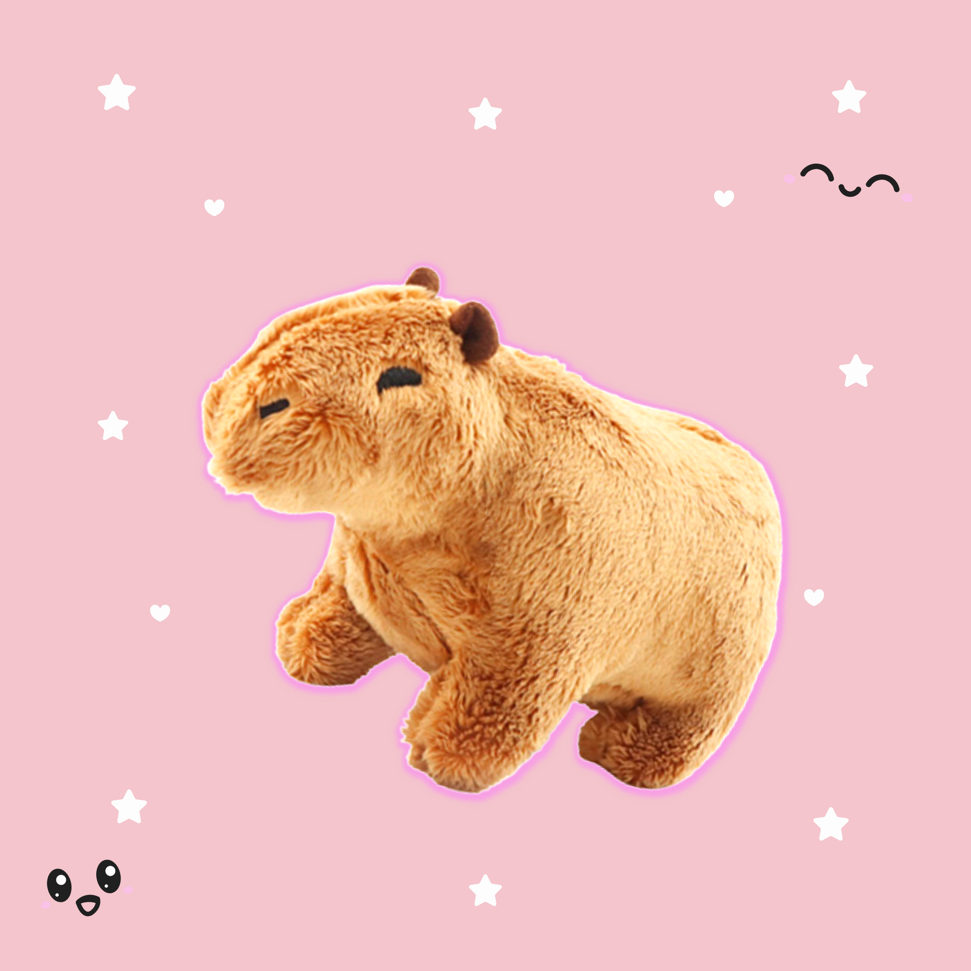 Cartoon Capybara Plush Toy, Adorable Rodent Stuffed Animal, Super Soft  Stuffed Toy
