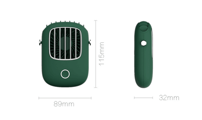 Portable Silent Mini Neck Fan with Lanyard - Goodlifebean