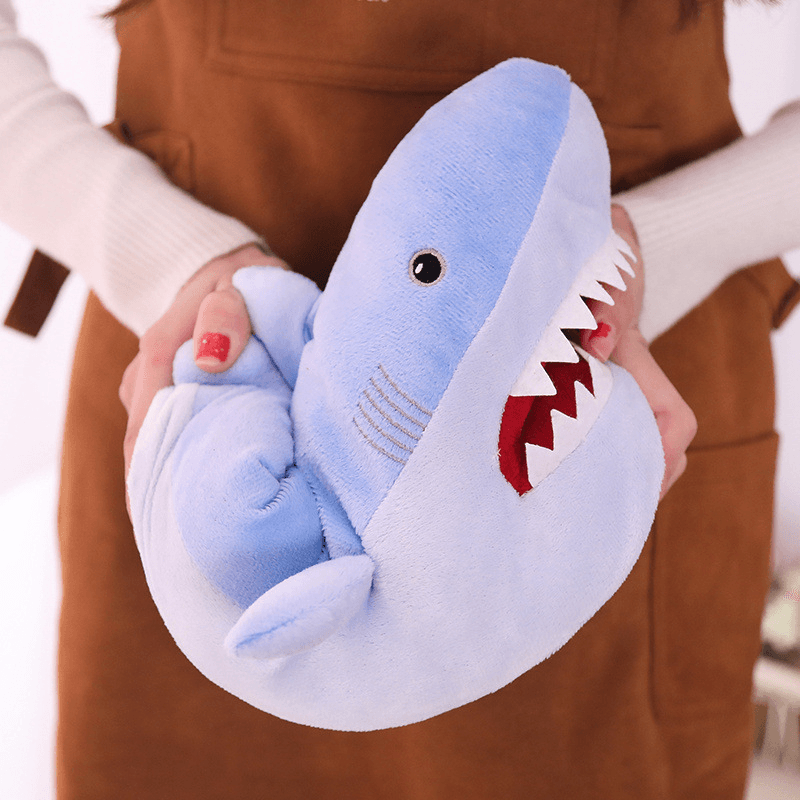 Shop Baby Shark Plush Slippers - Slides Goodlifebean Plushies | Stuffed Animals