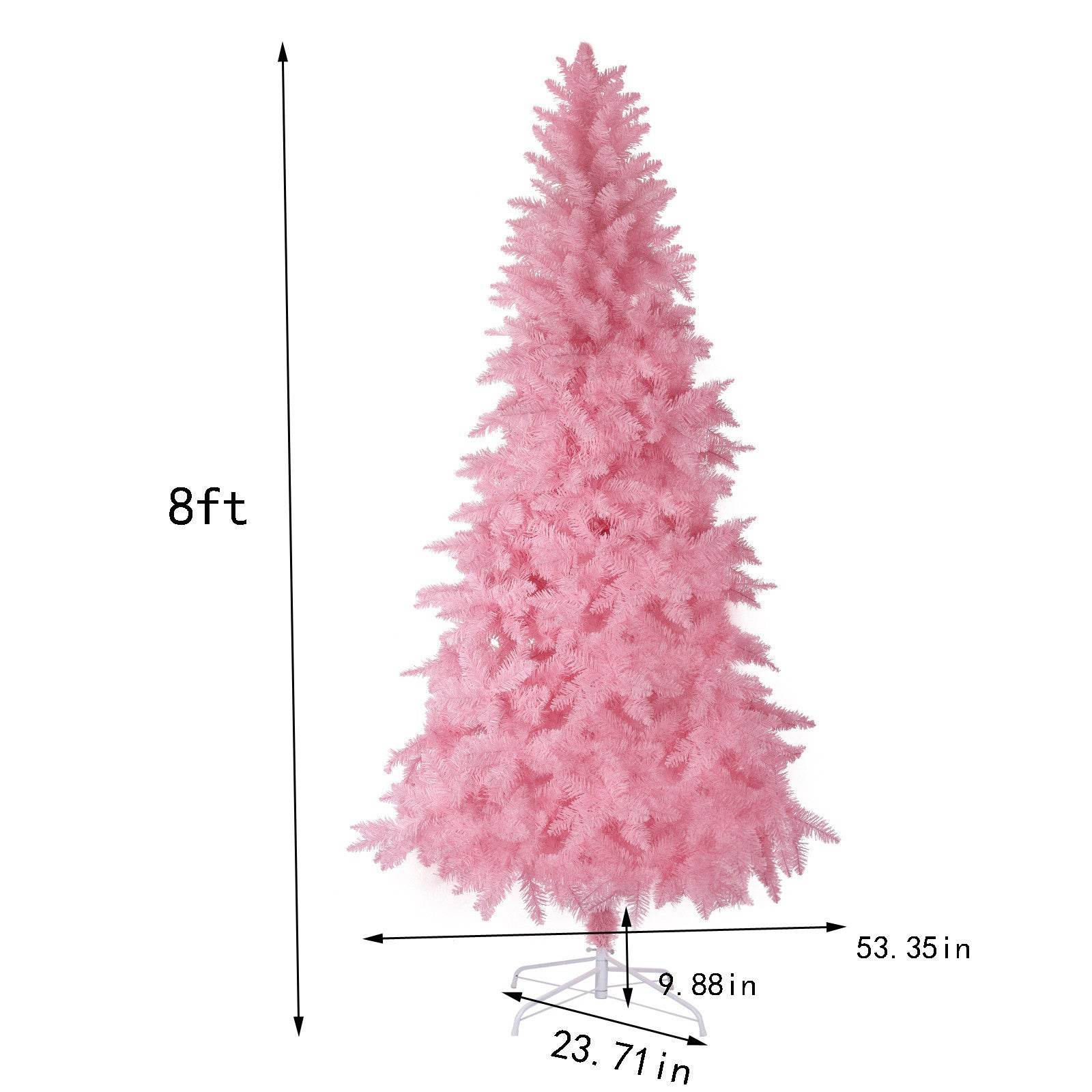 Kawaii Pink 8ft Artifical Christmas Tree - Goodlifebean