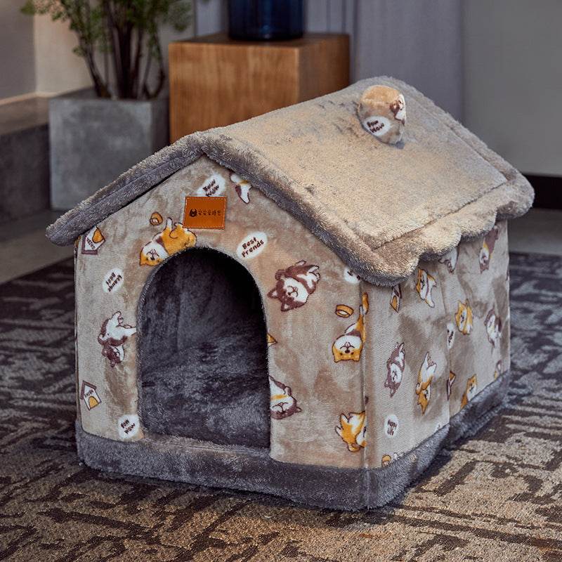 Foldable Pet Bed House - Goodlifebean