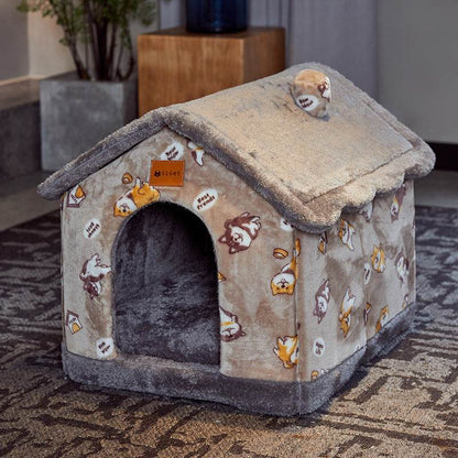 Foldable Pet Bed House - Goodlifebean