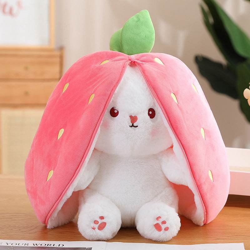Shop Fruity Floppy: Mini Reversible Bunny Plushie - Toys & Games Goodlifebean Giant Plushies