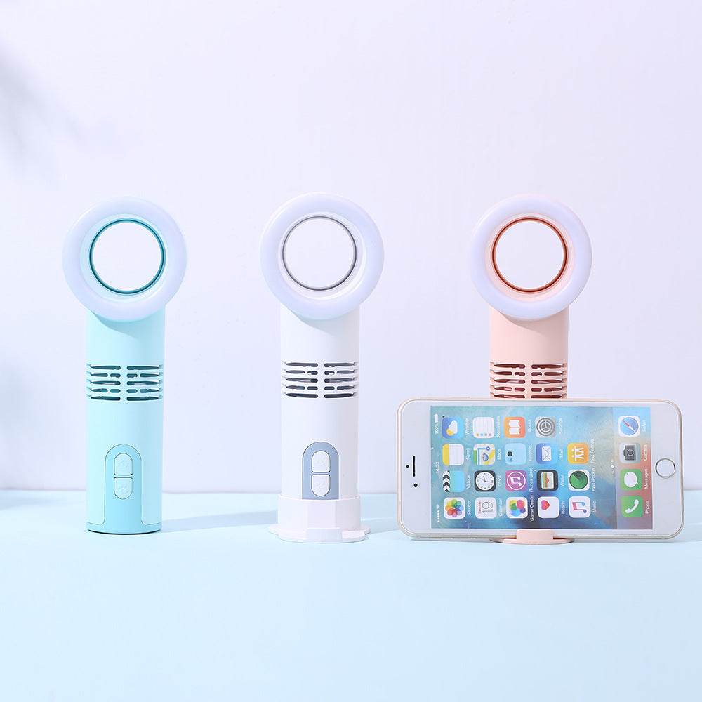 Portable Bladeless USB Fan with LED - Goodlifebean