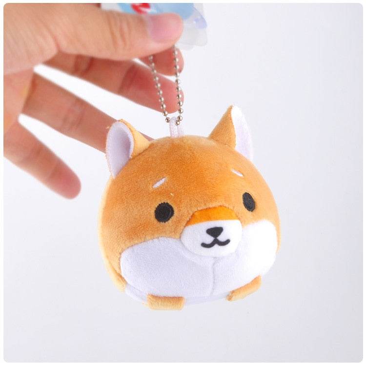 Cartoon Plush Shiba Inu Doll Pendant Keychain - Goodlifebean