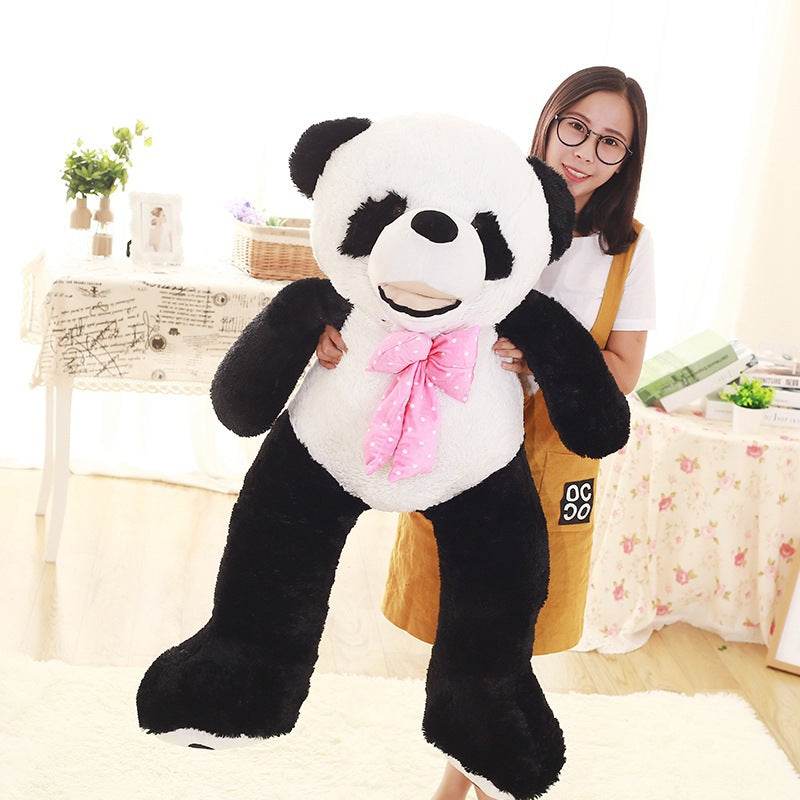 Shop Pooh: Giant Stuffed Panda Plush - Stuffed Animals Goodlifebean Giant Plushies