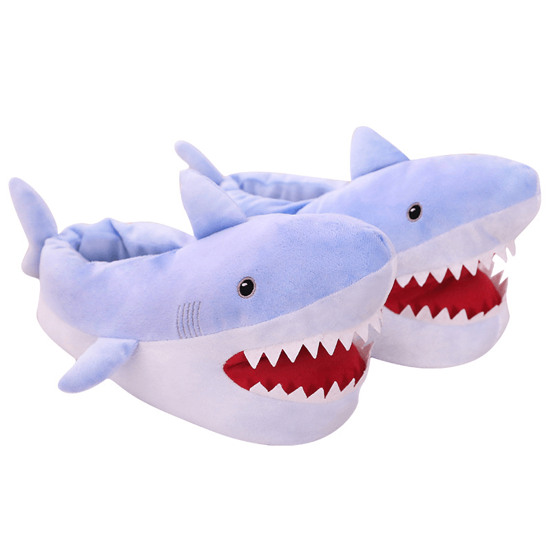 Shop Baby Shark Plush Slippers - Slides Goodlifebean Plushies | Stuffed Animals