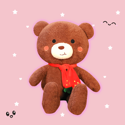 Shop Big Brown Boba Teddy Bear - Stuffed Animals Goodlifebean Plushies | Stuffed Animals