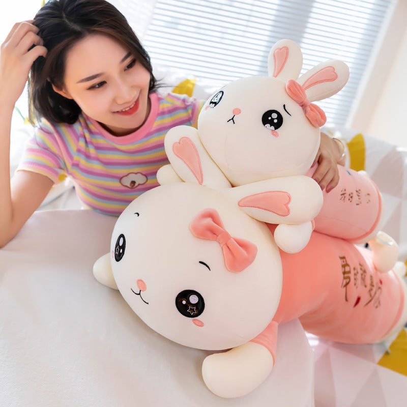 Shop Fluffy: Jumbo Stuffed Kawaii Bunny Plush - Stuffed Animals Goodlifebean Giant Plushies
