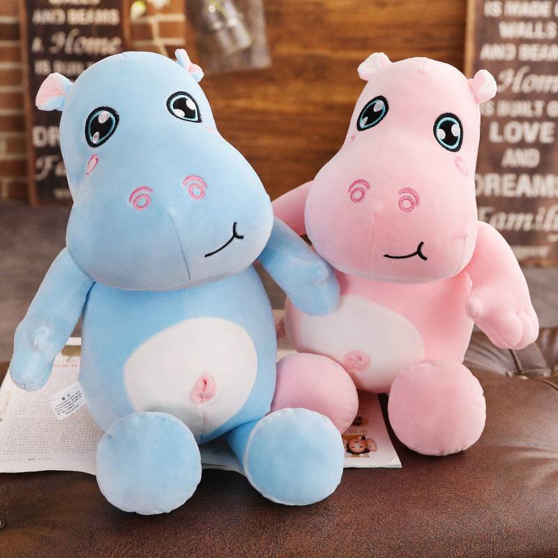 Hyppo: Giant Stuffed Hippo Plush (3 ft) - Goodlifebean