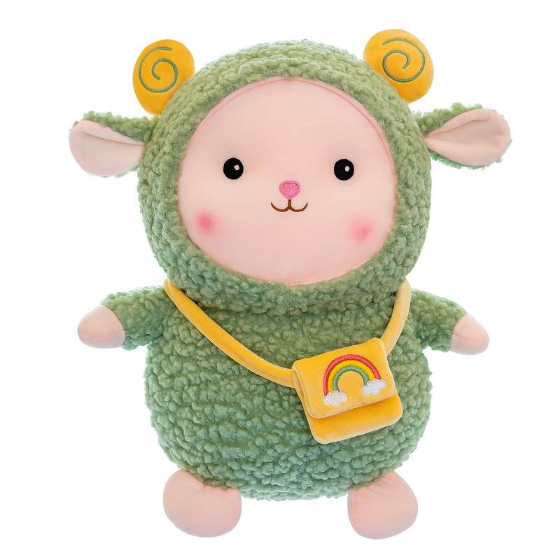 Giant Fluffy Fleece Lamb Plushie - Goodlifebean
