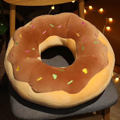 Kawaii Donut Plush Pillow – Goodlifebean